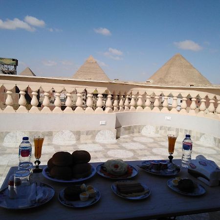 Queen Pyramids View Inn Kafret el-Gabal Kültér fotó