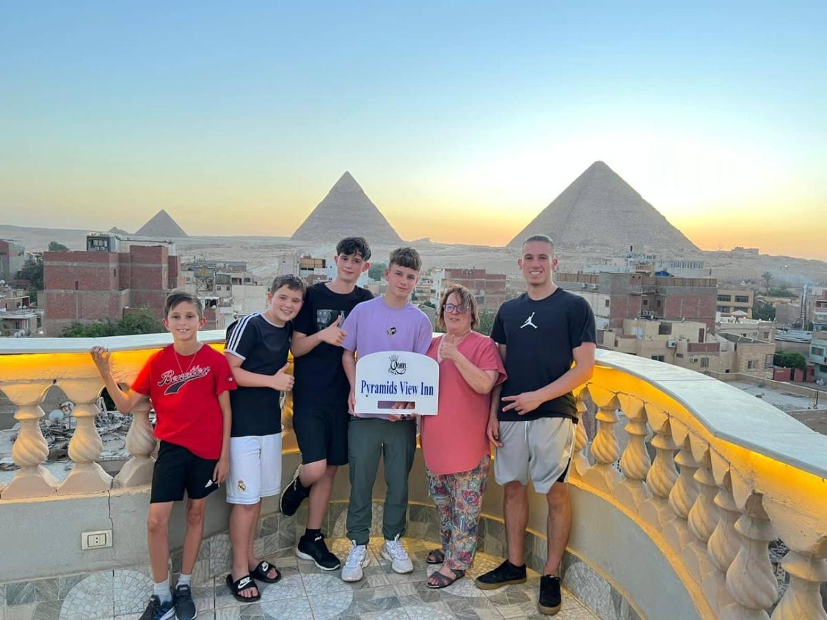 Queen Pyramids View Inn Kafret el-Gabal Kültér fotó