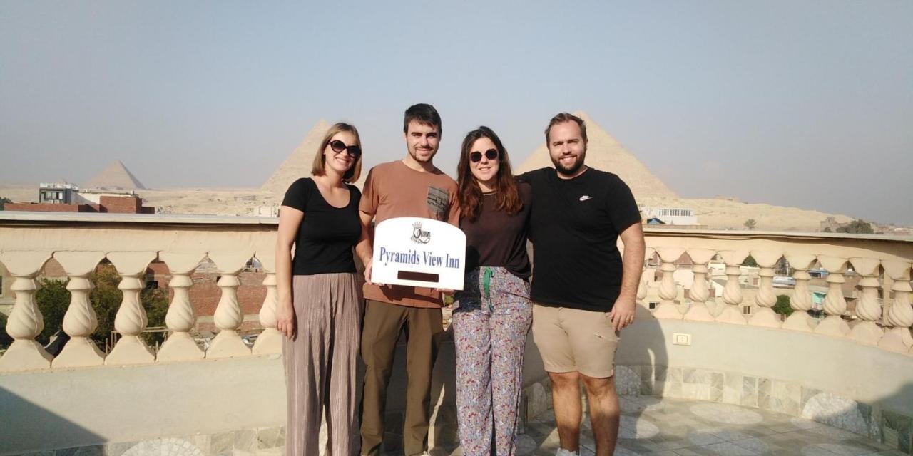 Queen Pyramids View Inn Kafret el-Gabal Kültér fotó