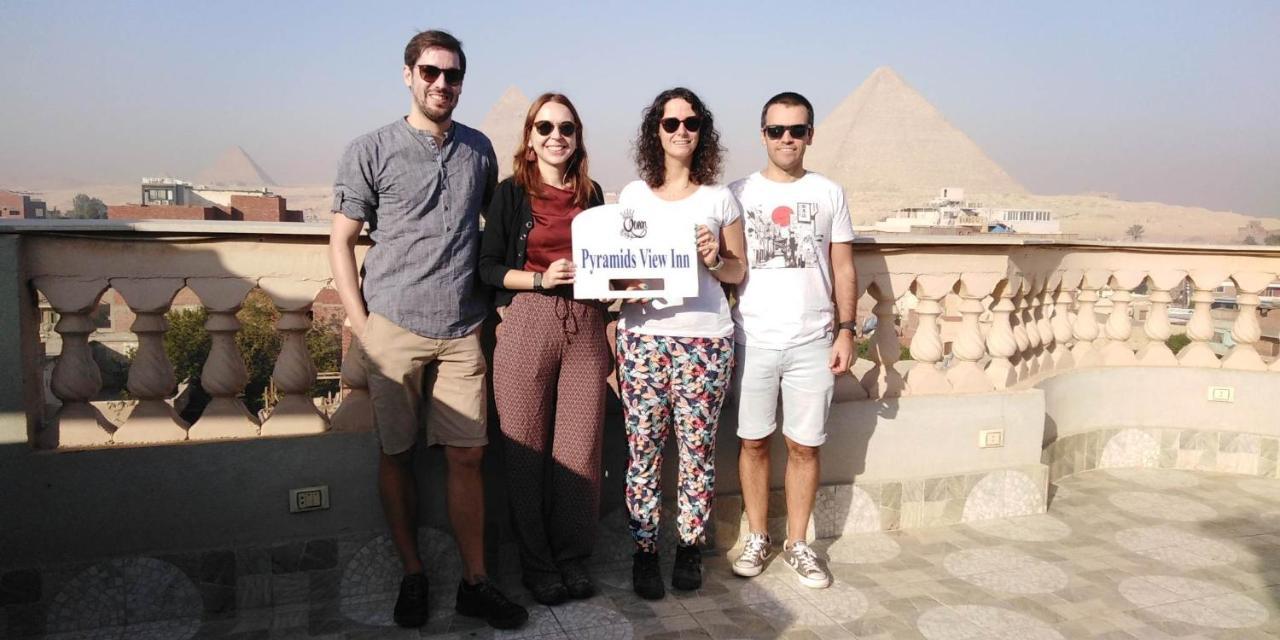 Queen Pyramids View Inn Kafret el-Gabal Kültér fotó