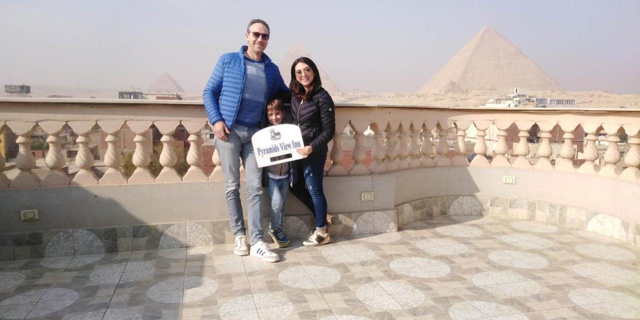 Queen Pyramids View Inn Kafret el-Gabal Kültér fotó