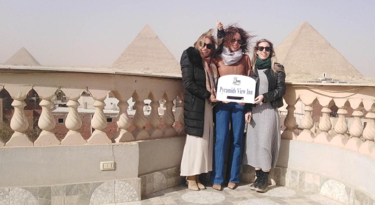 Queen Pyramids View Inn Kafret el-Gabal Kültér fotó