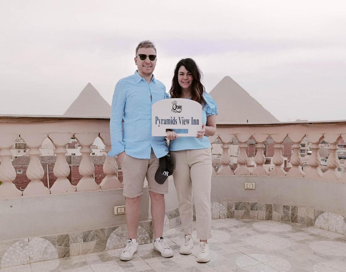 Queen Pyramids View Inn Kafret el-Gabal Kültér fotó