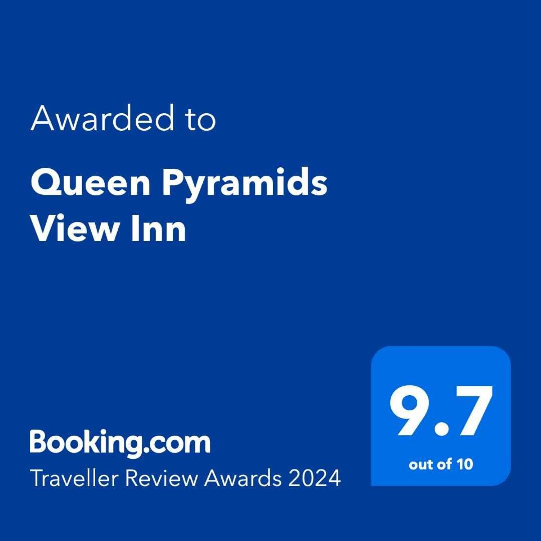 Queen Pyramids View Inn Kafret el-Gabal Kültér fotó