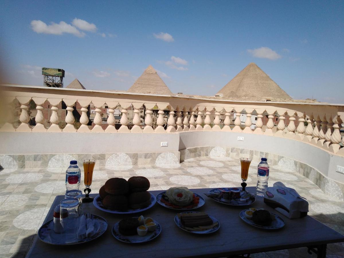 Queen Pyramids View Inn Kafret el-Gabal Kültér fotó
