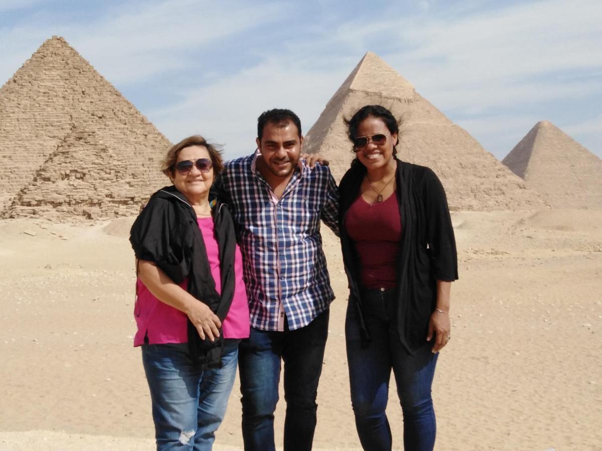 Queen Pyramids View Inn Kafret el-Gabal Kültér fotó